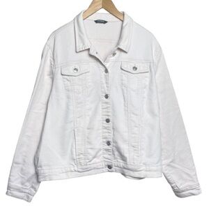 Buffalo David Bitton Pale Pink Light Weight Stretch Trucker Style Jacket XXL